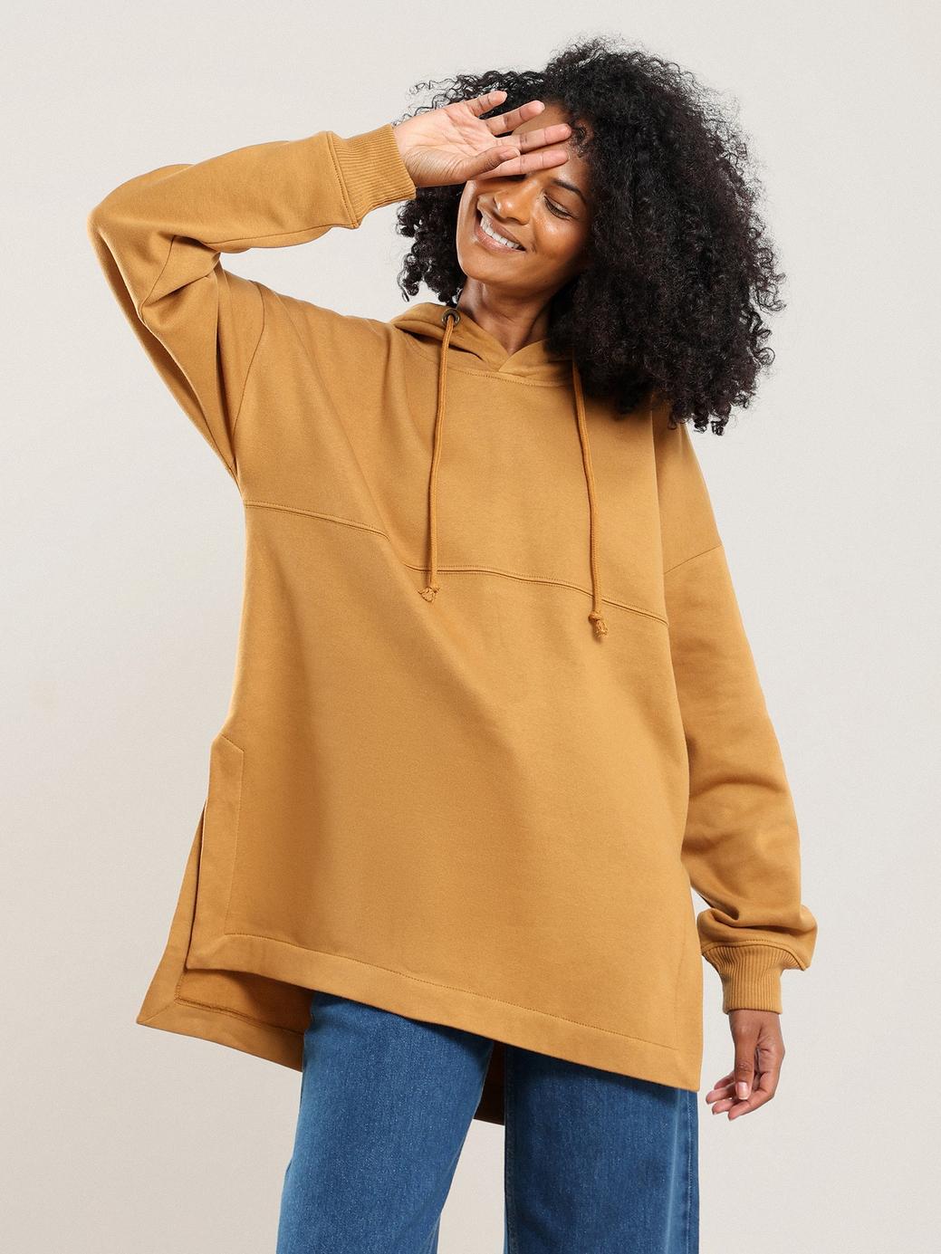 Zaina Hoodie - Camel