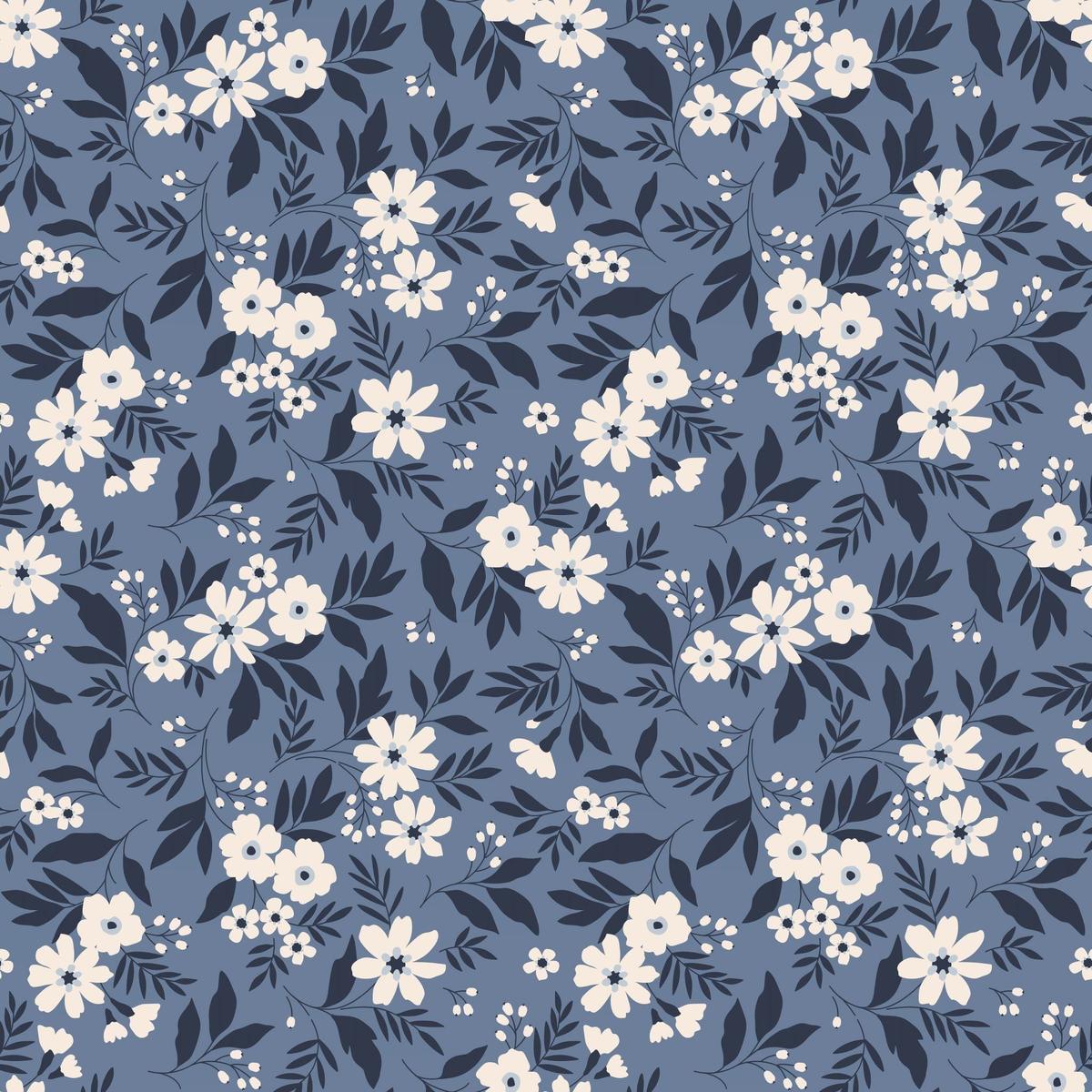 1.5 TOG Sleep Sack - Vintage Floral Blue