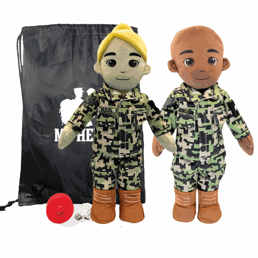 Navy Daddy Doll | Military Doll & Sailor Doll | Recordable