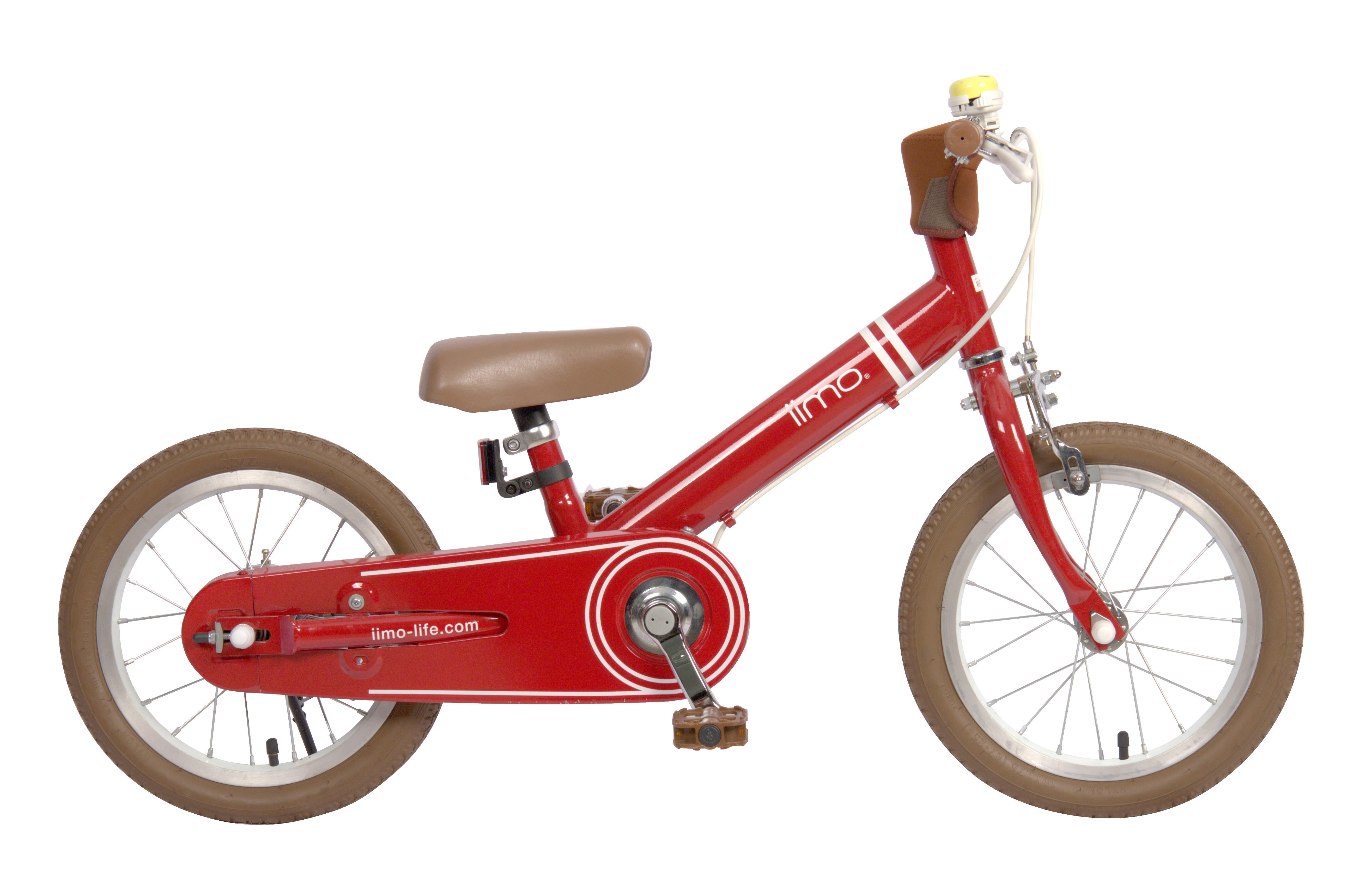 Iimo 2-in-1 Balance Bike 14" (Balance Bike to Pedal Bike)  iimo USA store   