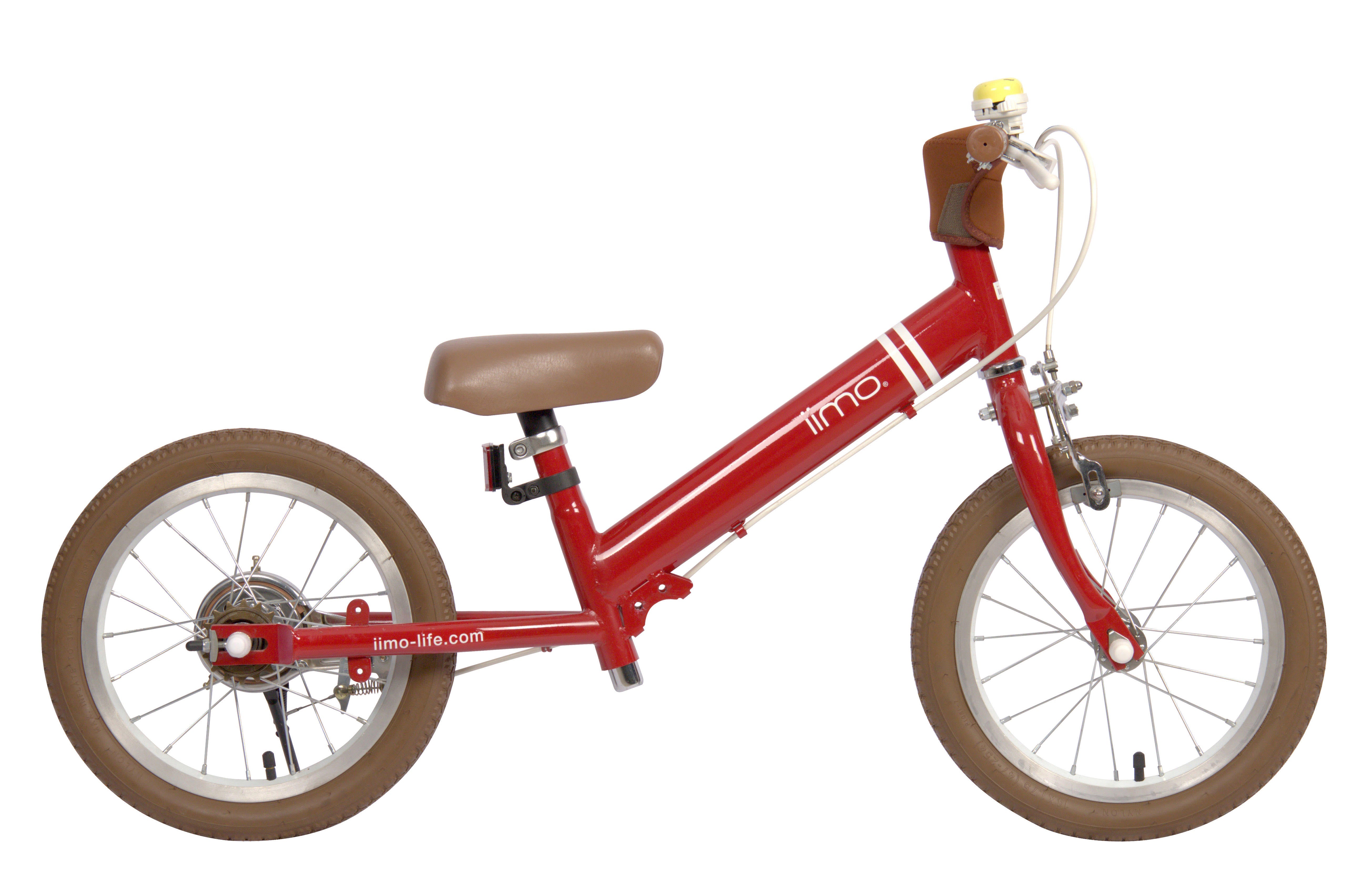 Iimo 2-in-1 Balance Bike 14" (Balance Bike to Pedal Bike)  iimo USA store   