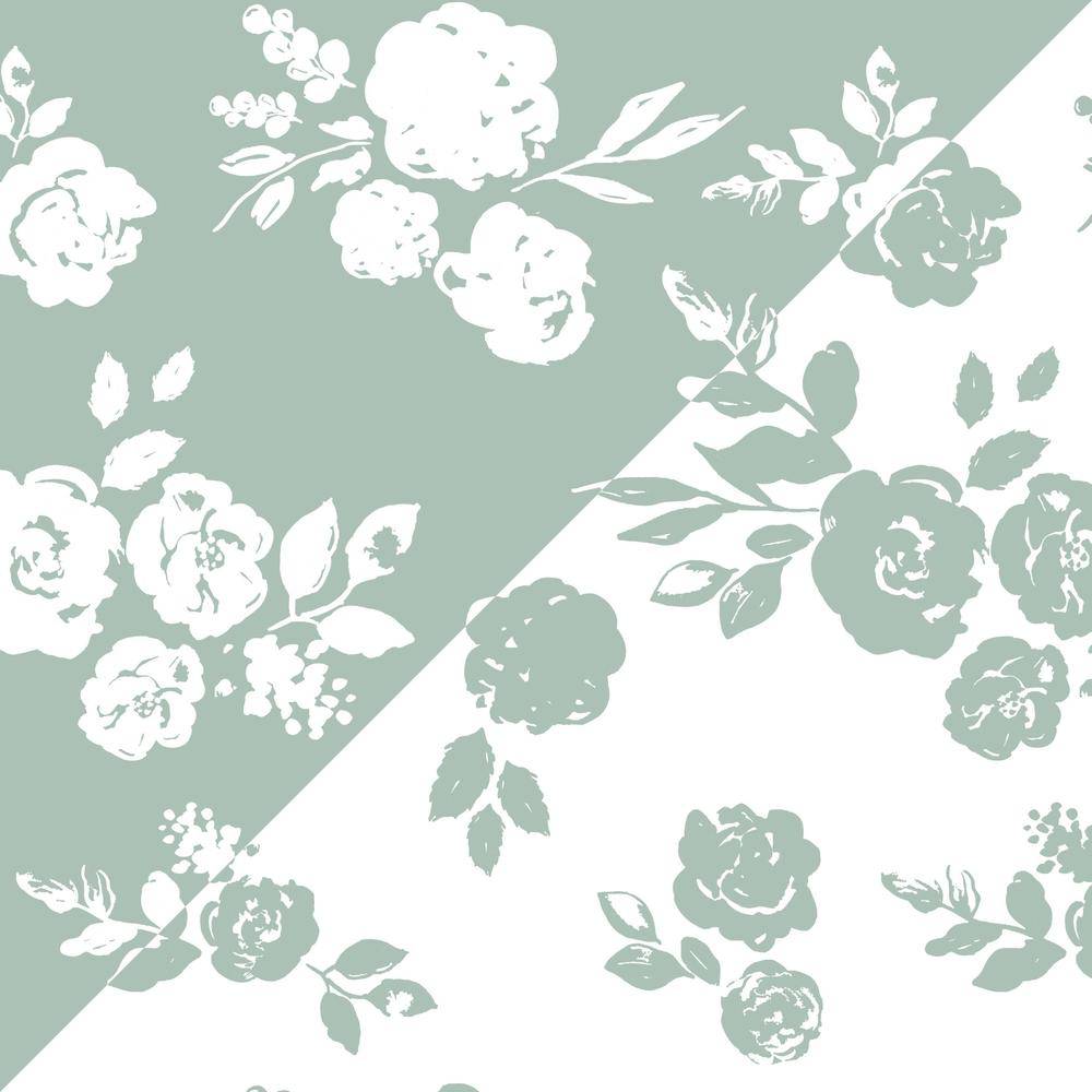 Vintage Floral + Modern Floral Muslin Burp Cloths Burp Cloths Bebe au Lait   