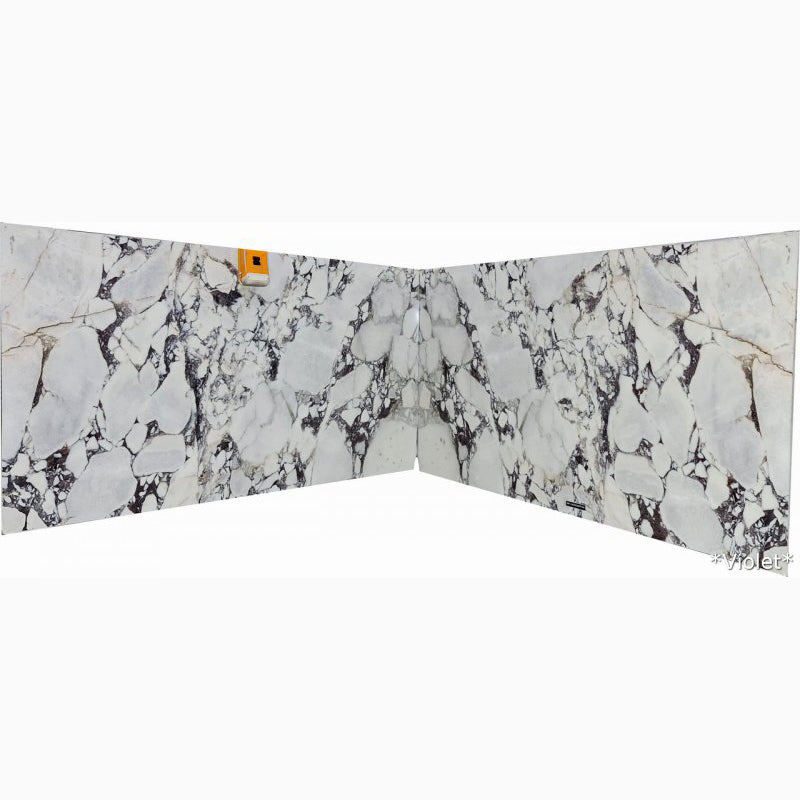 Calacatta Viola White Bookmatching Marble Slabs Polished - Livfloors Collection