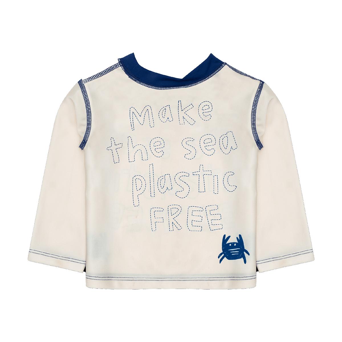 Make The Sea Plastic Free Sand Rashguard - Sand