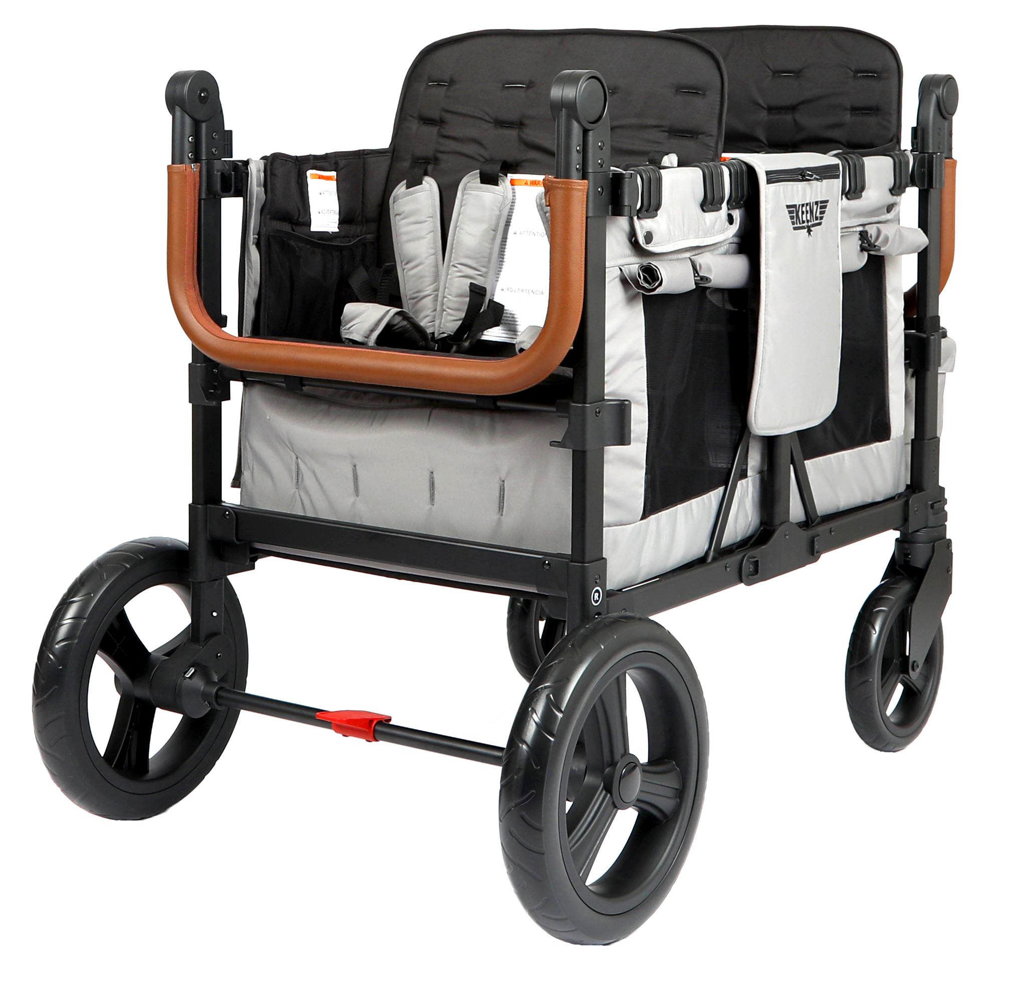 Keenz Vyo͞o The Seating Chameleon Stroller Wagon 4-Passengers  Keenz Stroller Wagons   