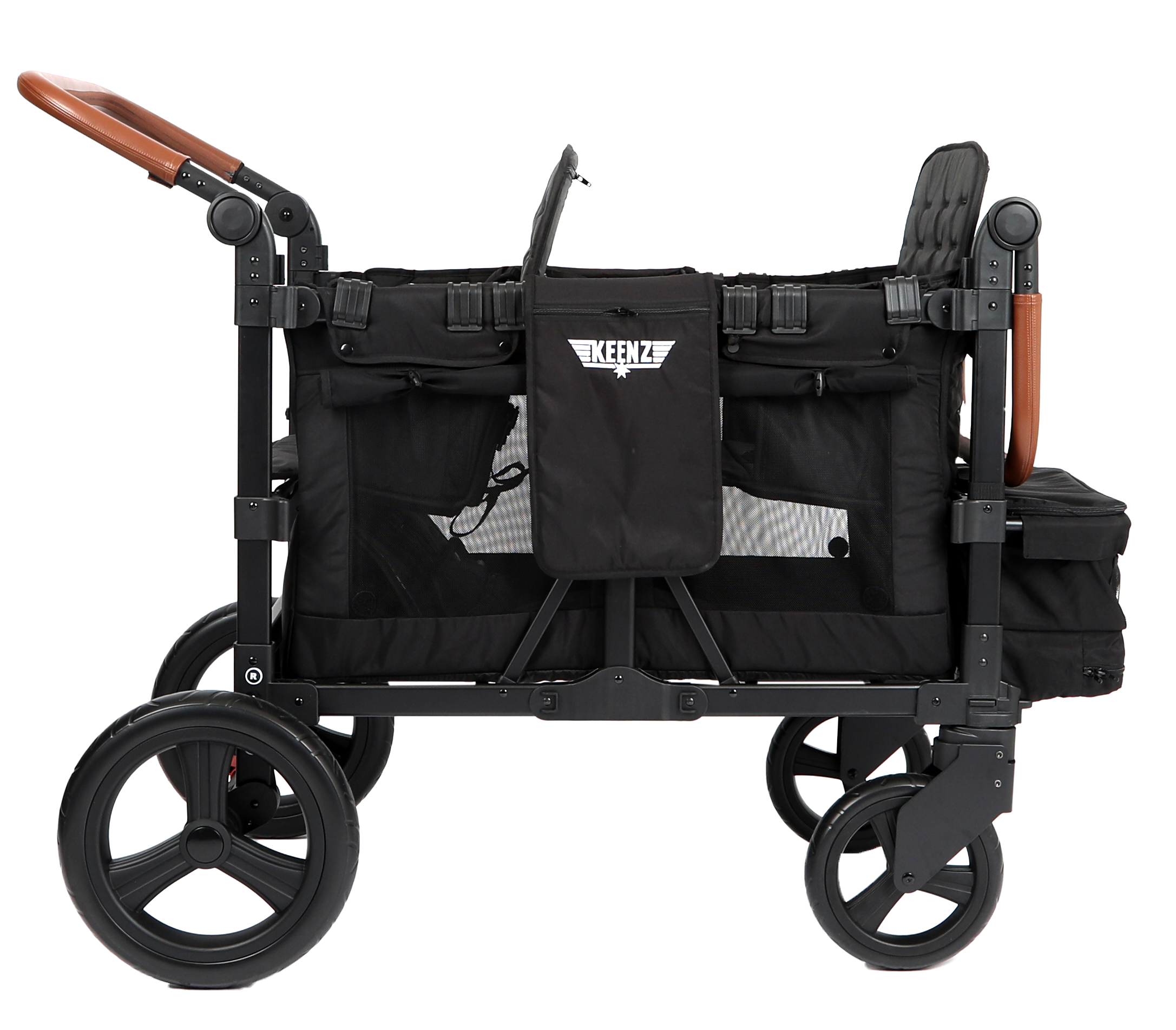 Keenz Vyo͞o The Seating Chameleon Stroller Wagon 4-Passengers  Keenz Stroller Wagons   