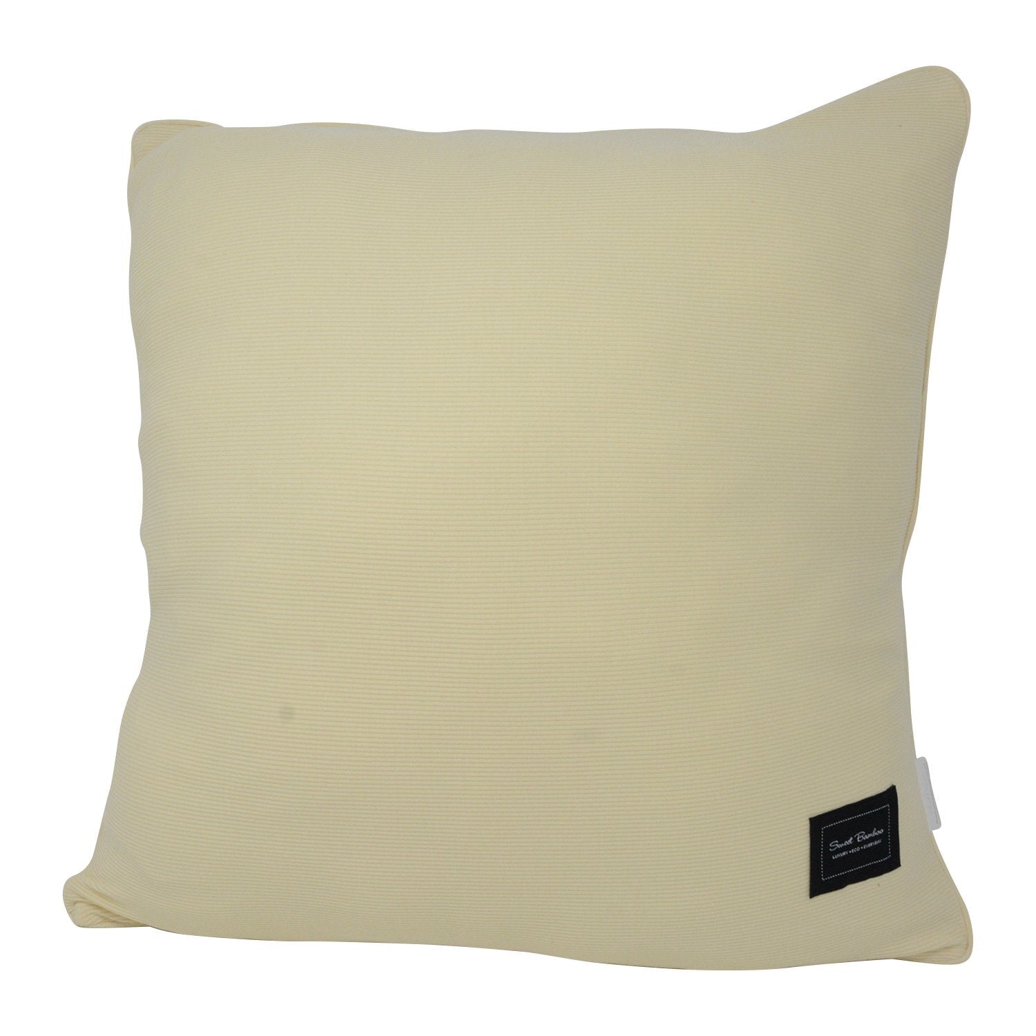 Pillow Sham - Bleached Sand Ribbed