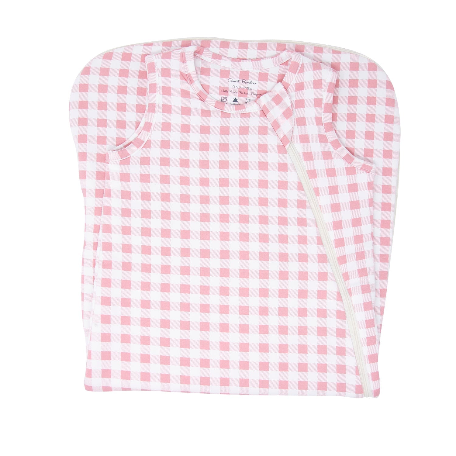 1.5 TOG Sleep Sack - Pink Gingham