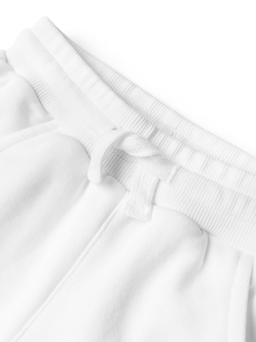 Baby Sweatshort - White