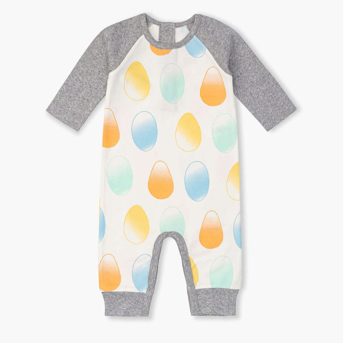 Little Slugger Romper - Easter Eggs