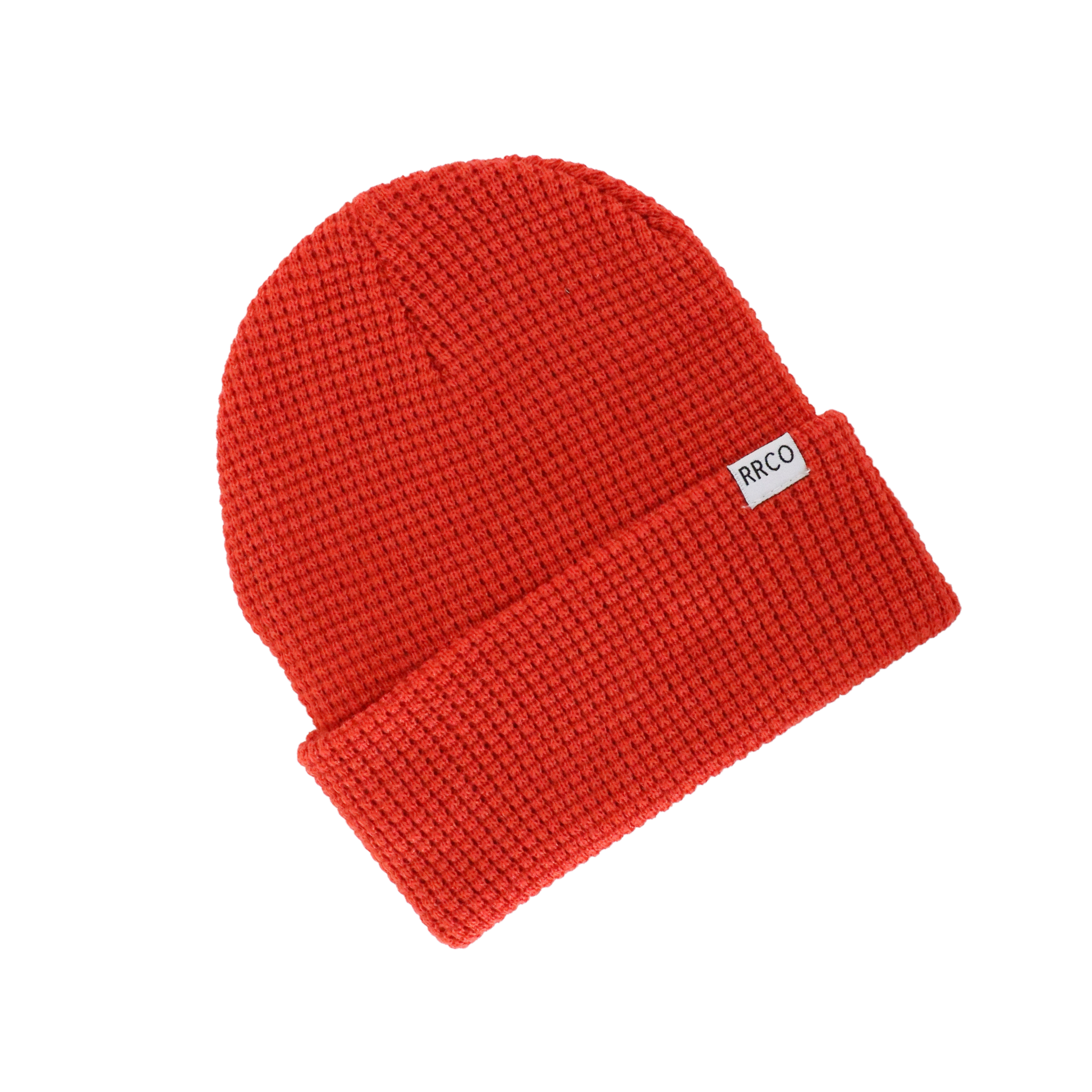 Waffle Beanie - Scarlet