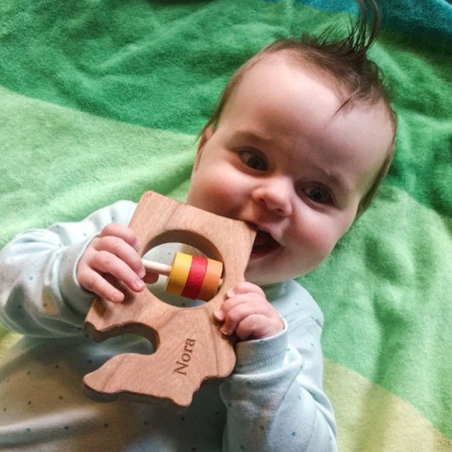 Washington State Wooden Baby Rattle™ Rattles Bannor Toys   