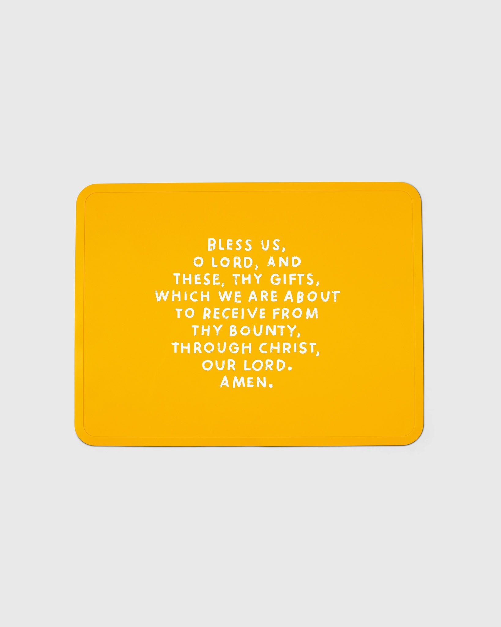 Meal Blessing Silicone Placemat