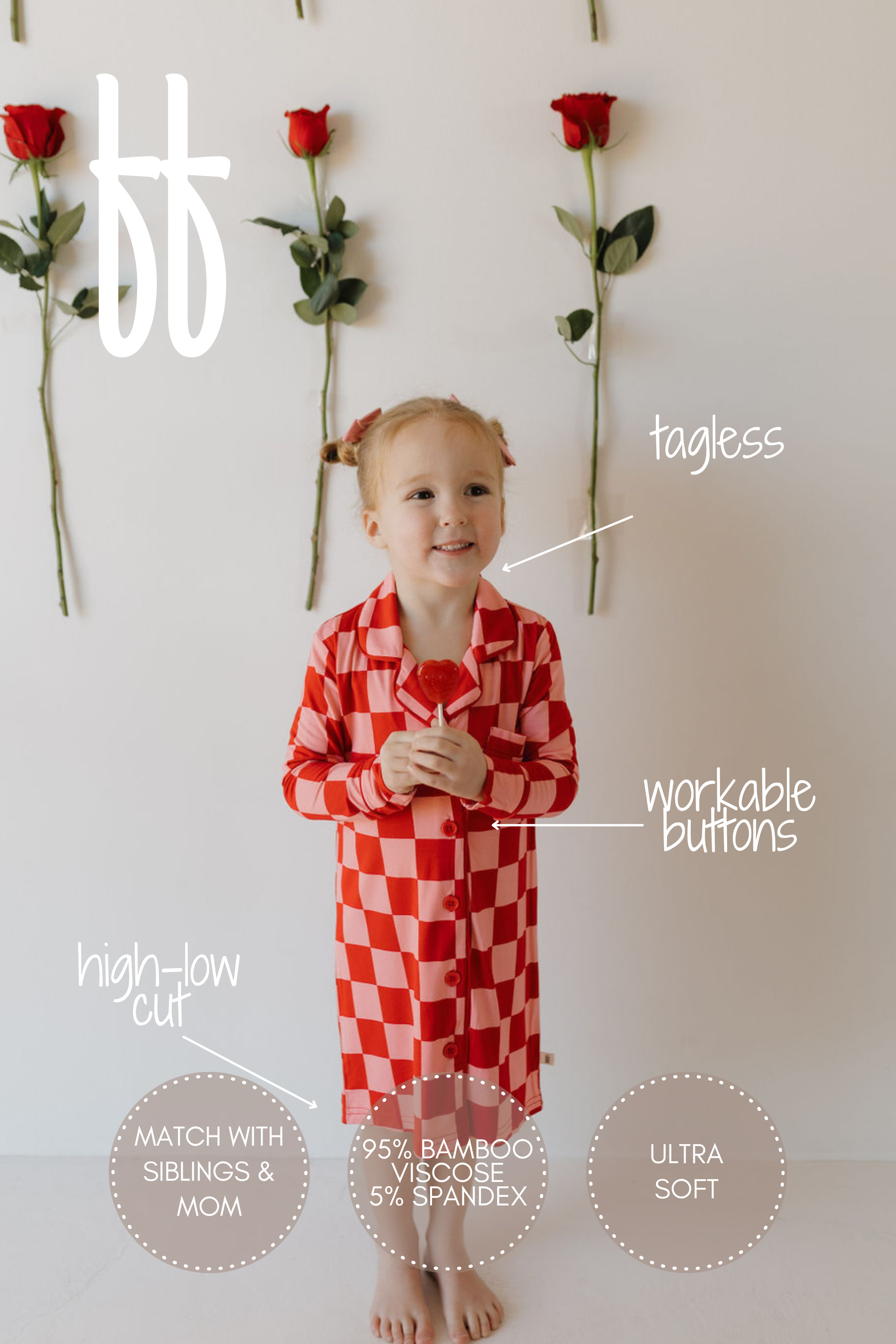 Toddler Bamboo Sleeping Dress | XOXO