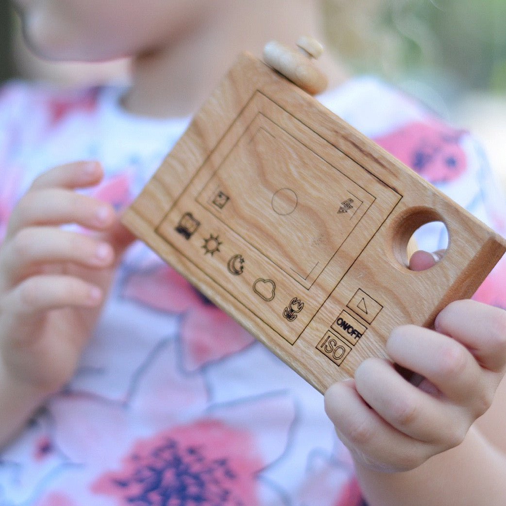 Wooden Toy Camera Wooden Toy Bannor Toys   