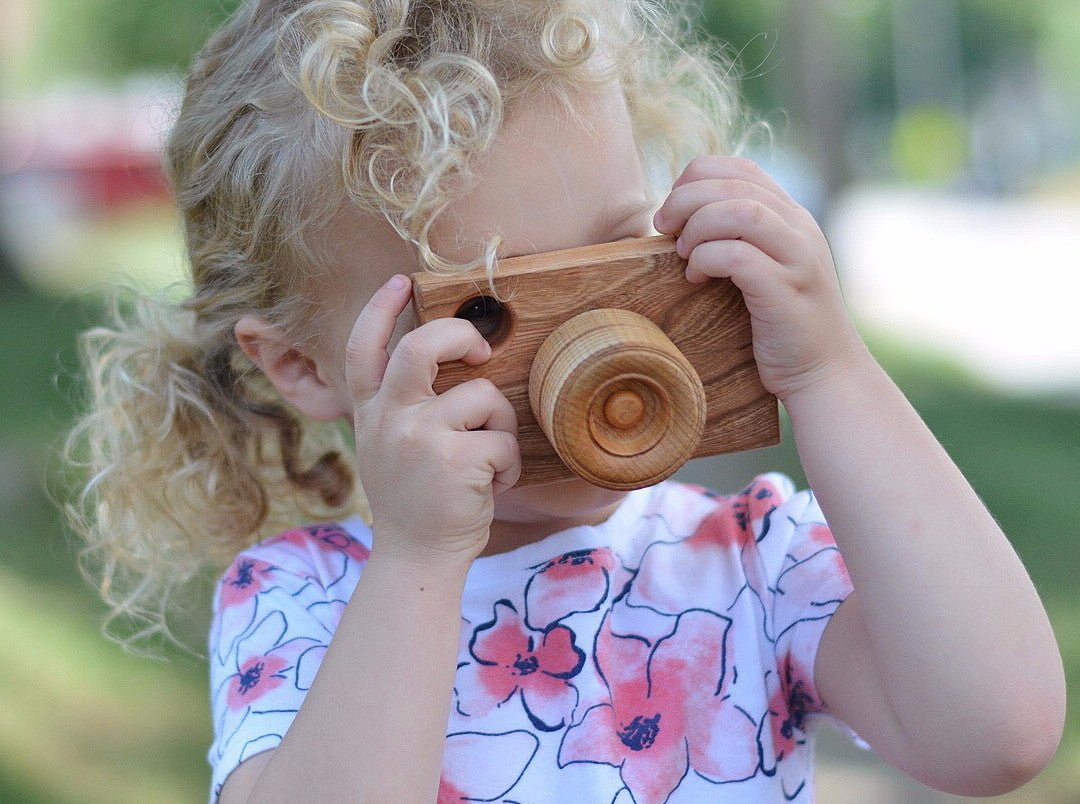 Wooden Toy Camera Wooden Toy Bannor Toys   