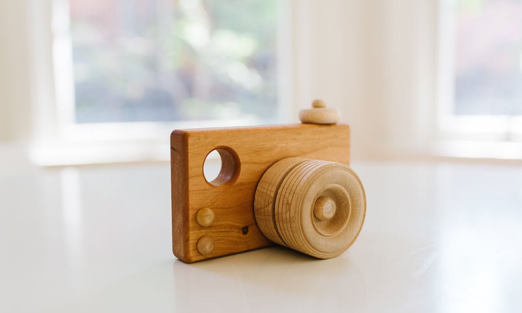 Wooden Toy Camera Wooden Toy Bannor Toys   