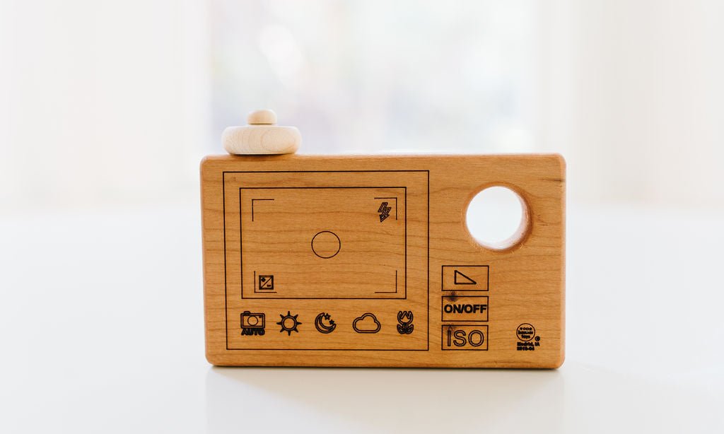 Wooden Toy Camera Wooden Toy Bannor Toys   