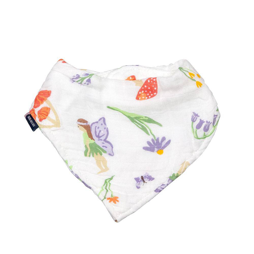 Woodland Fairy Muslin Bandana Bib Bib Bebe au Lait   