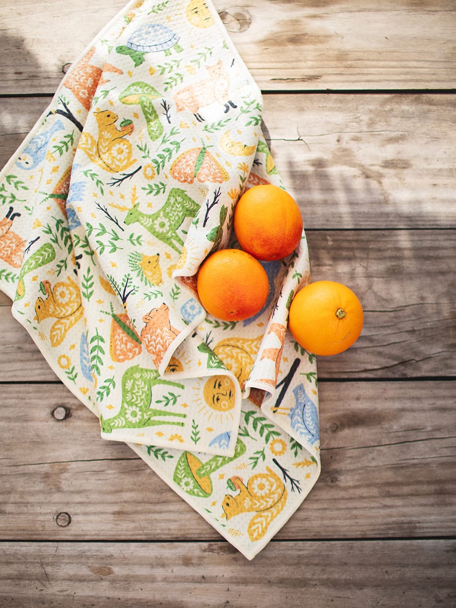 Woodland Friends Kitchen & Tea Towel