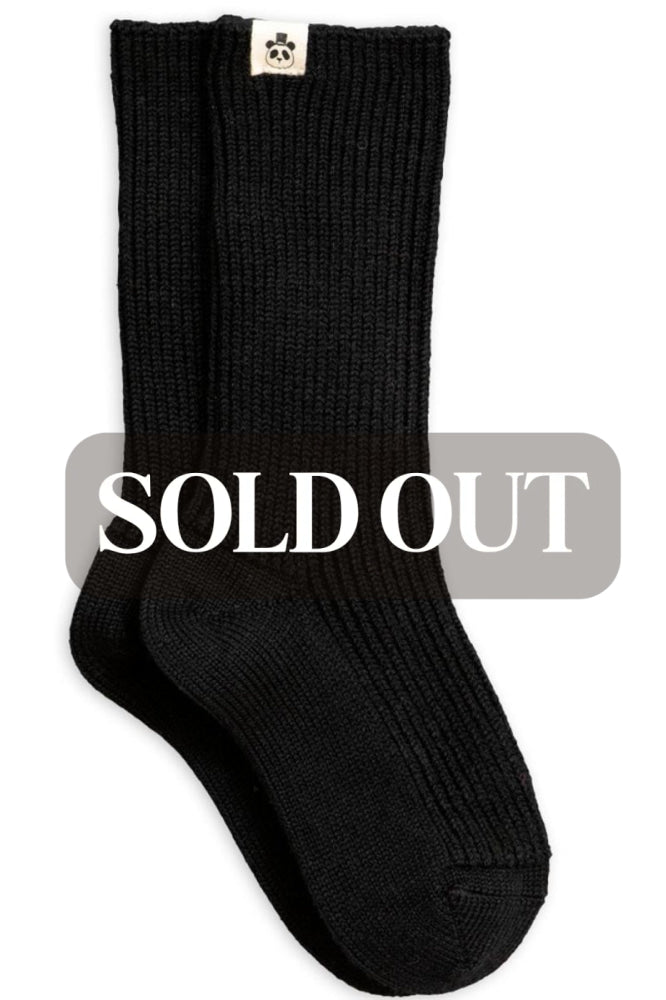 Wool Sock - Black