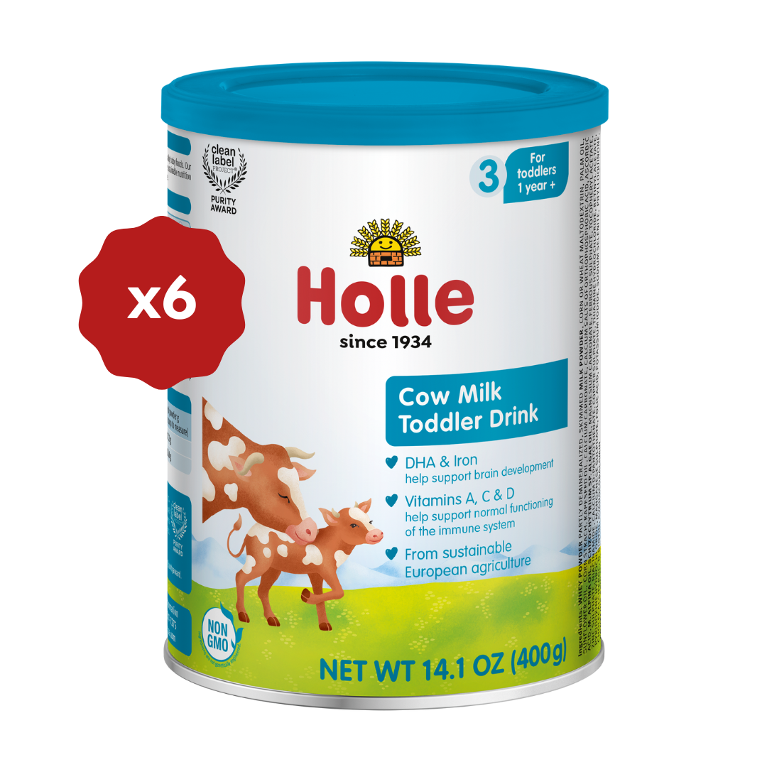 Intro - Holle Cow Milk Toddler Drink - Stage 3 | Non GMO (14 oz)