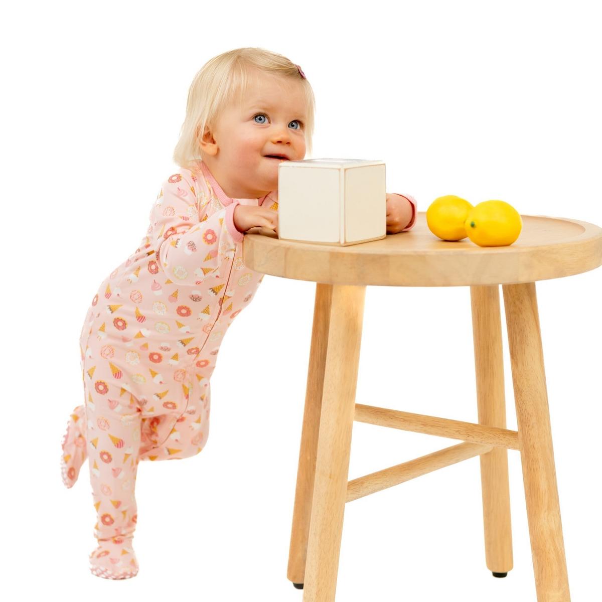 Zipper Footie - Sweetie