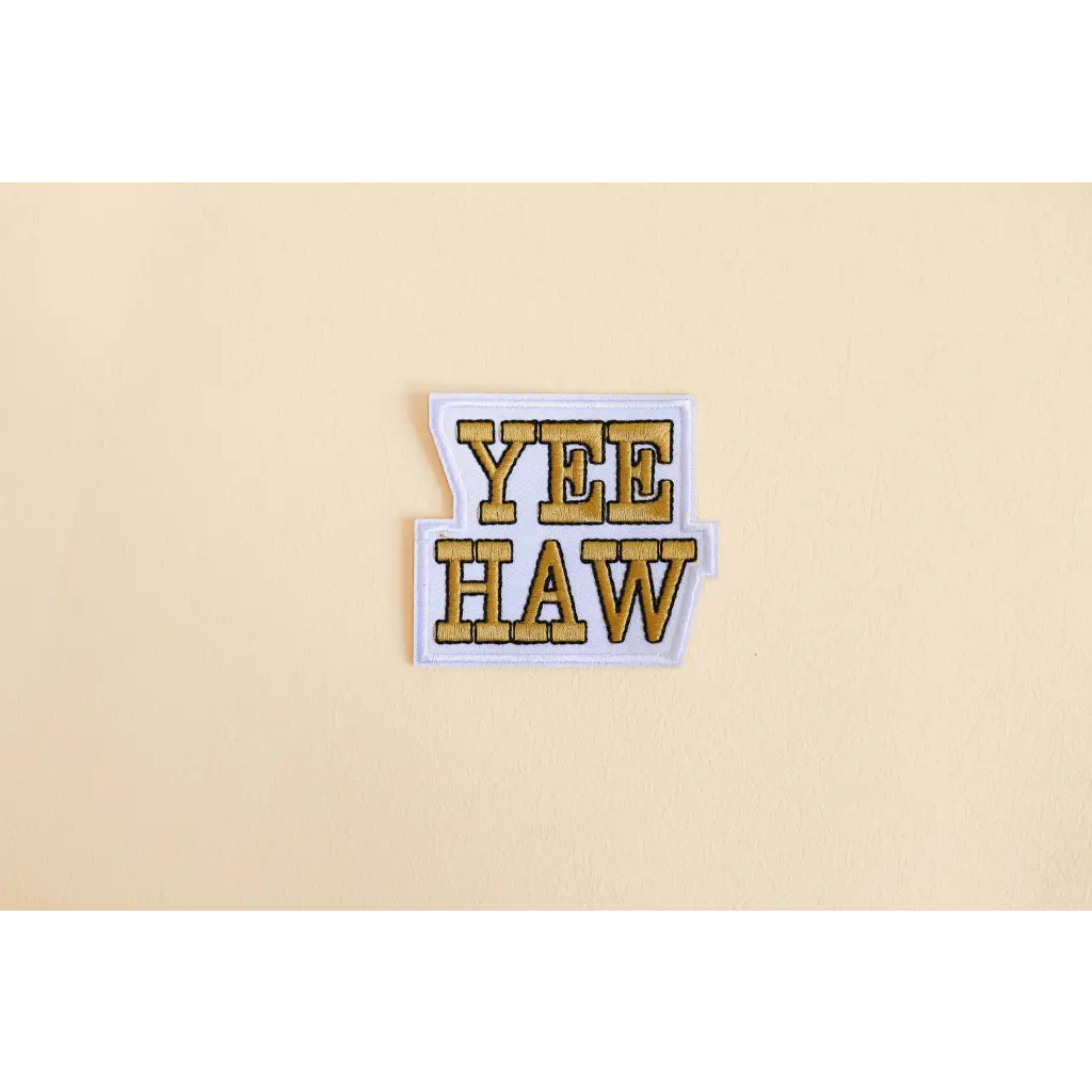 Yeehaw Iron-on Patch