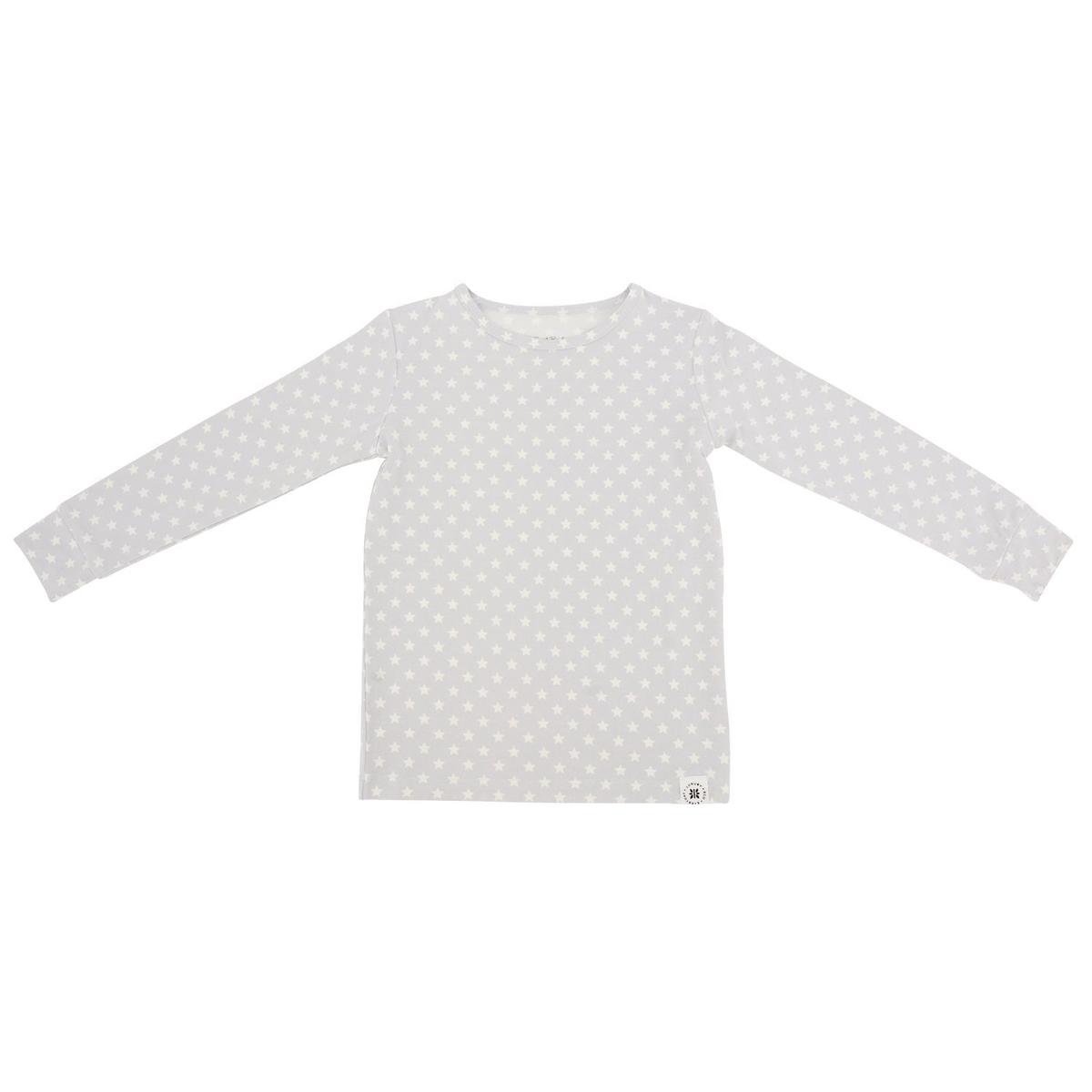 Big Kid Pajama - Stars Grey