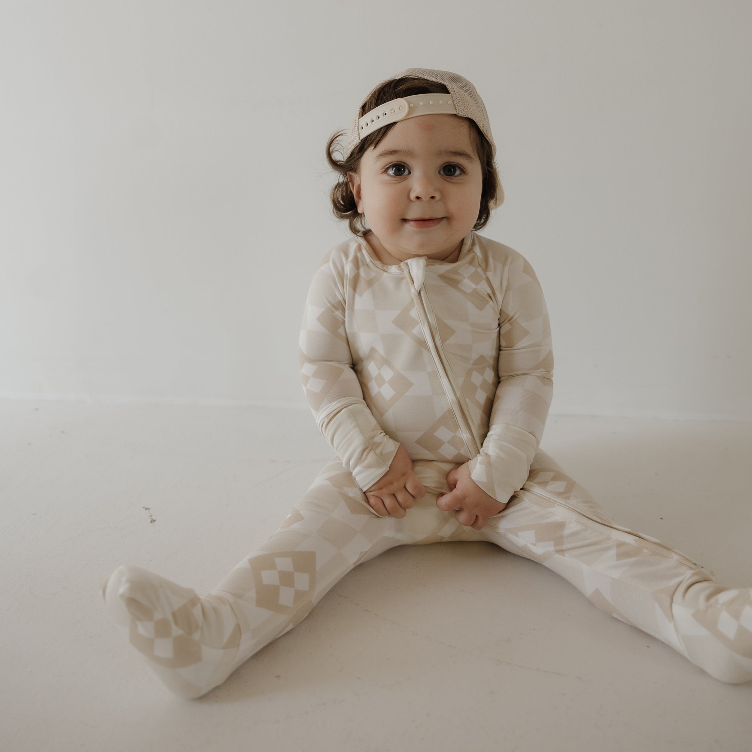 Bamboo Zip Pajamas | Cottage Quilt
