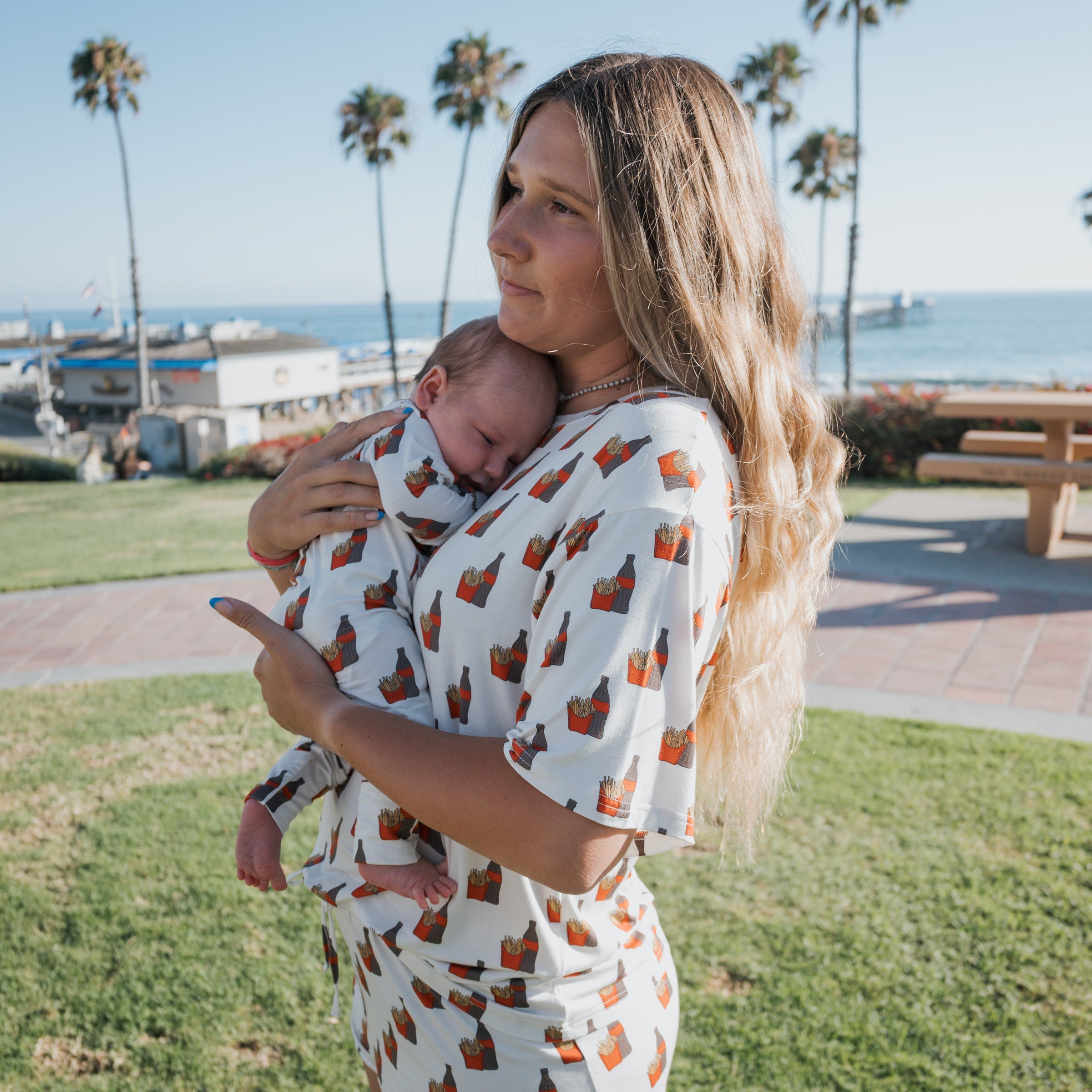 Women's Bamboo Short Set | Fries & Cola