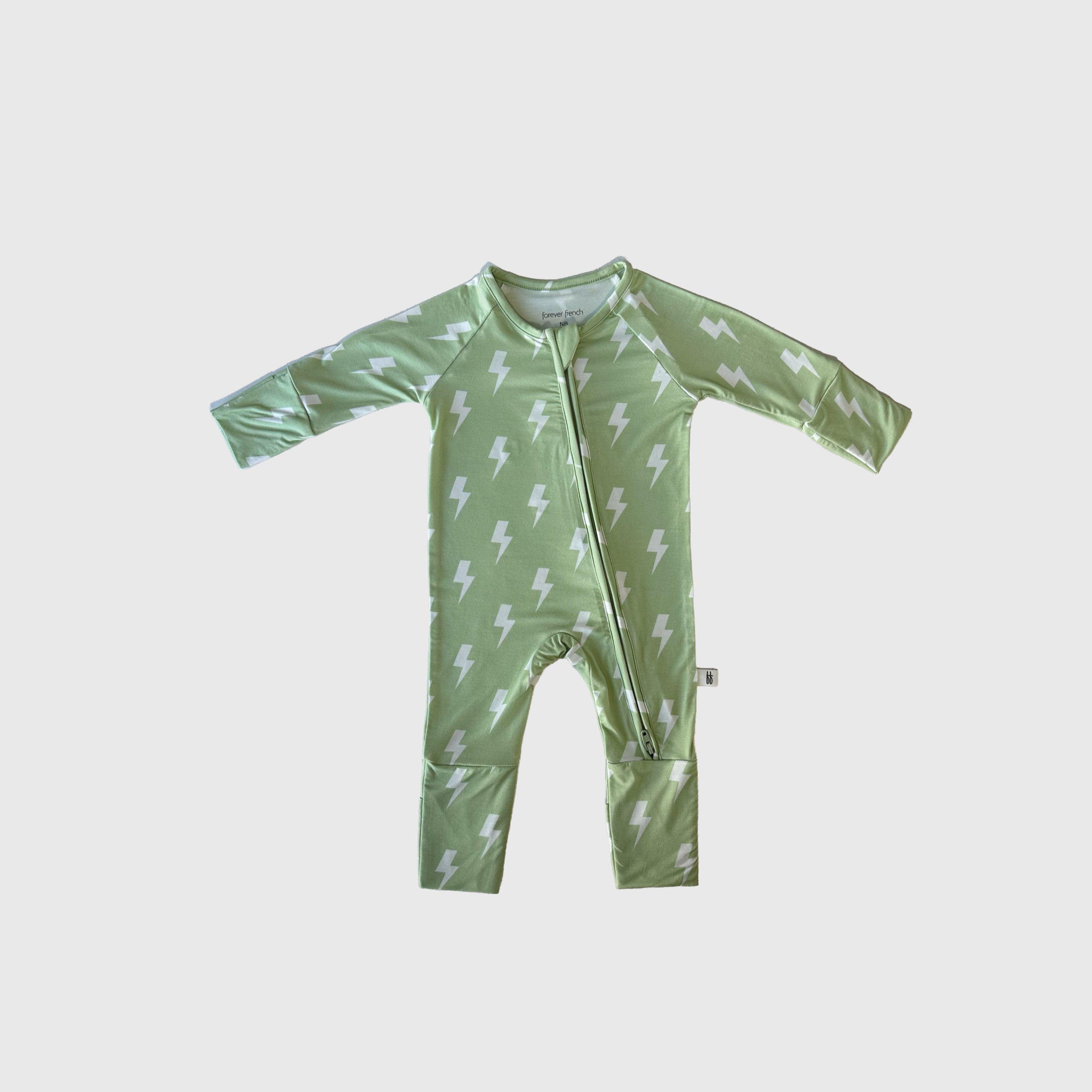 Bamboo Zip Pajamas | Flash