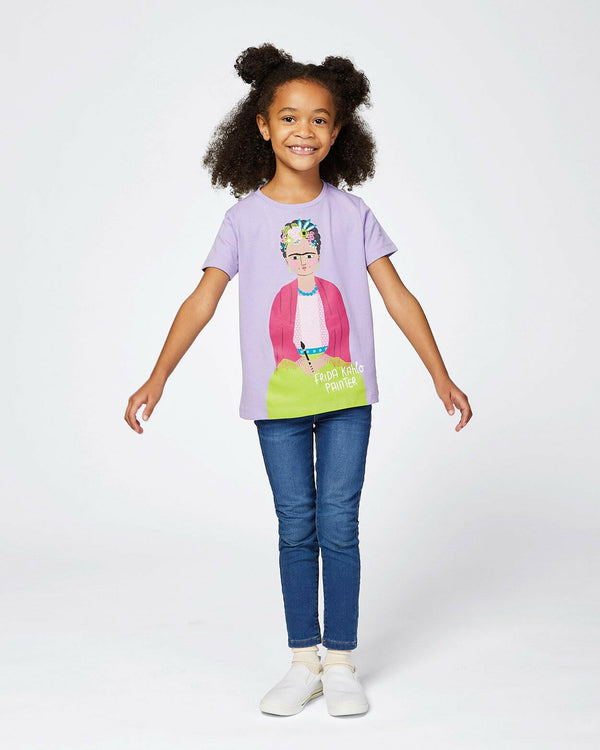 Frida Kahlo Short Sleeve Trailblazer Tee by Piccolina