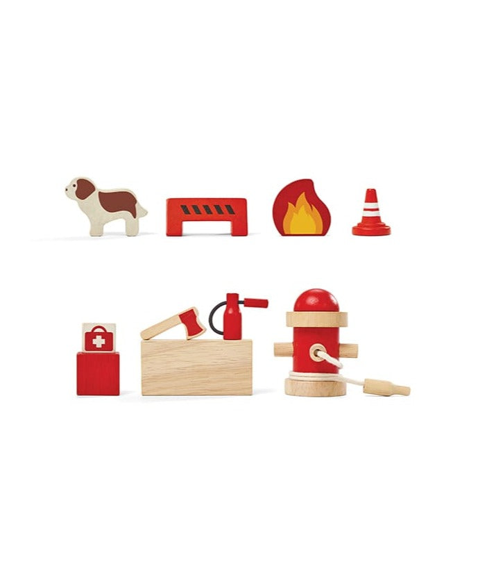 Plan Toys Fire Station Dollhouses PlanToys   