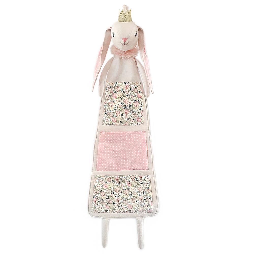 Princess Bunny Fabric Hanging Organizer Organizer MON AMI   