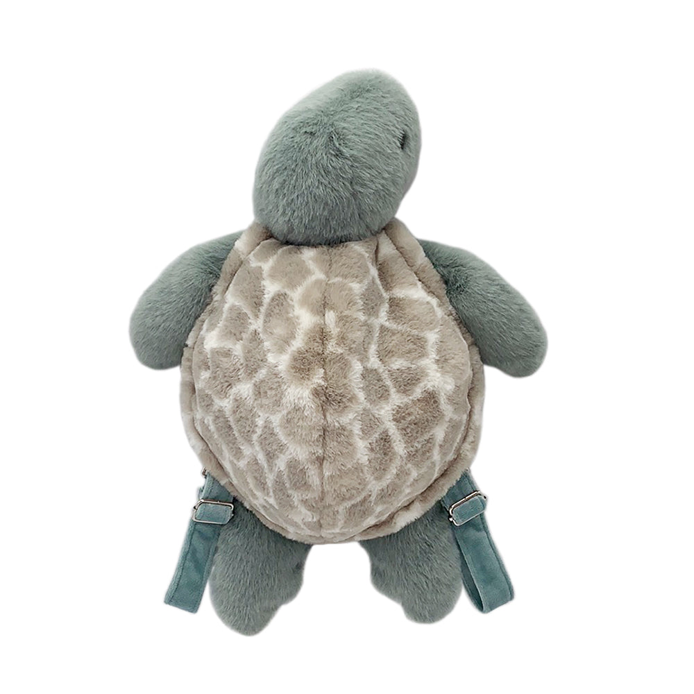 'Taylor' Turtle Plush Backpack Backpack MON AMI   