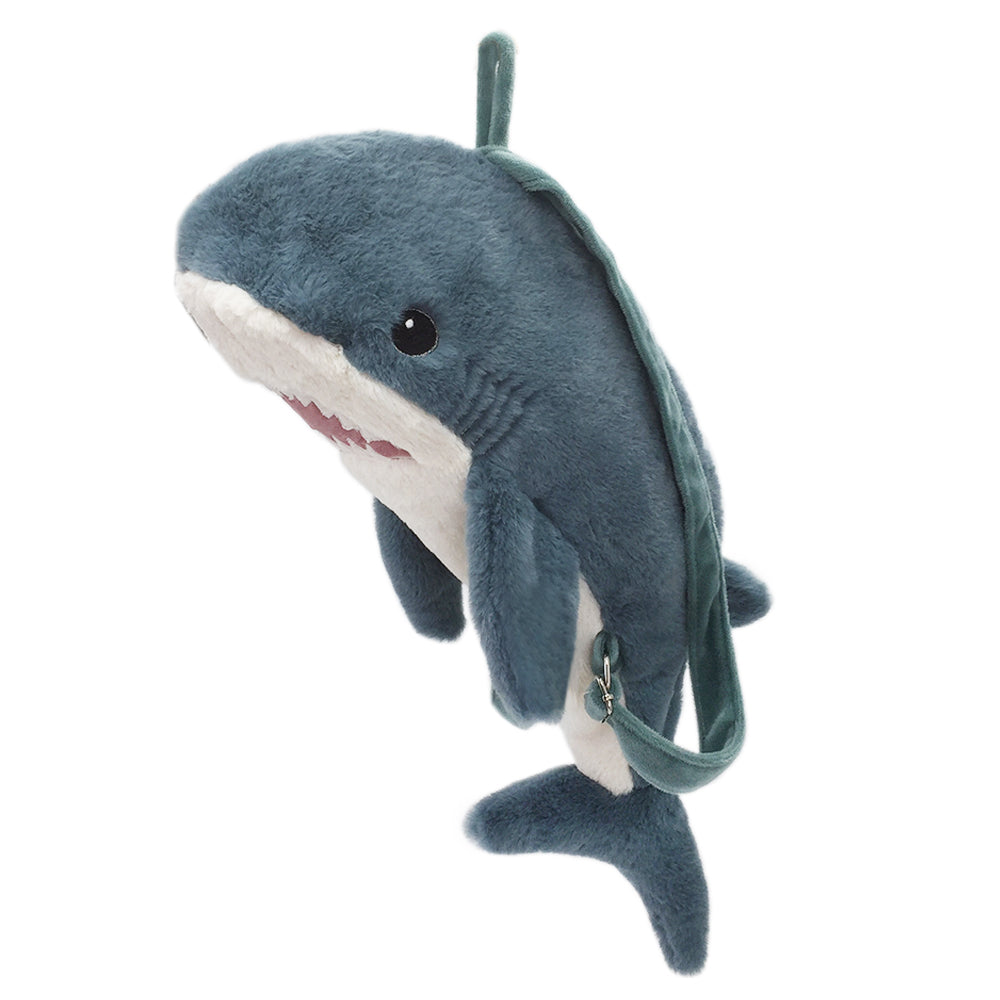 'Seaborn' Shark Plush Backpack Backpack MON AMI   