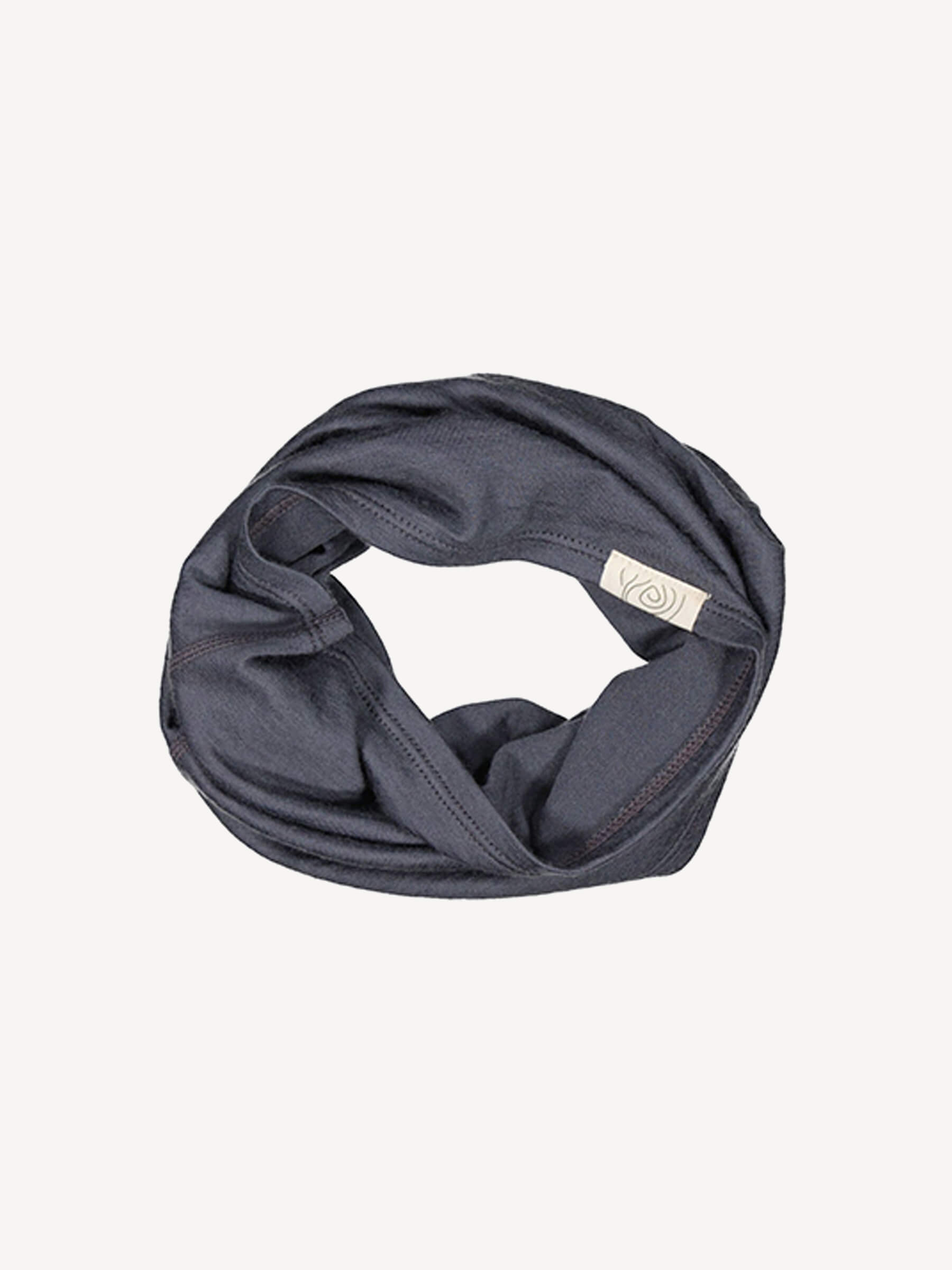 Child Merino Snood Charcoal  Nui Organics Small  