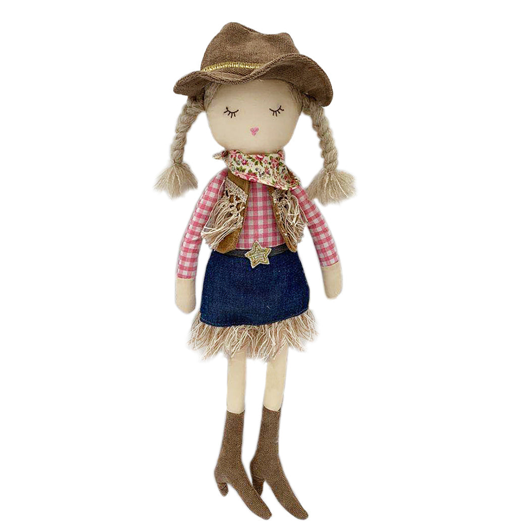 Cowgirl Clementine Doll Doll MON AMI   