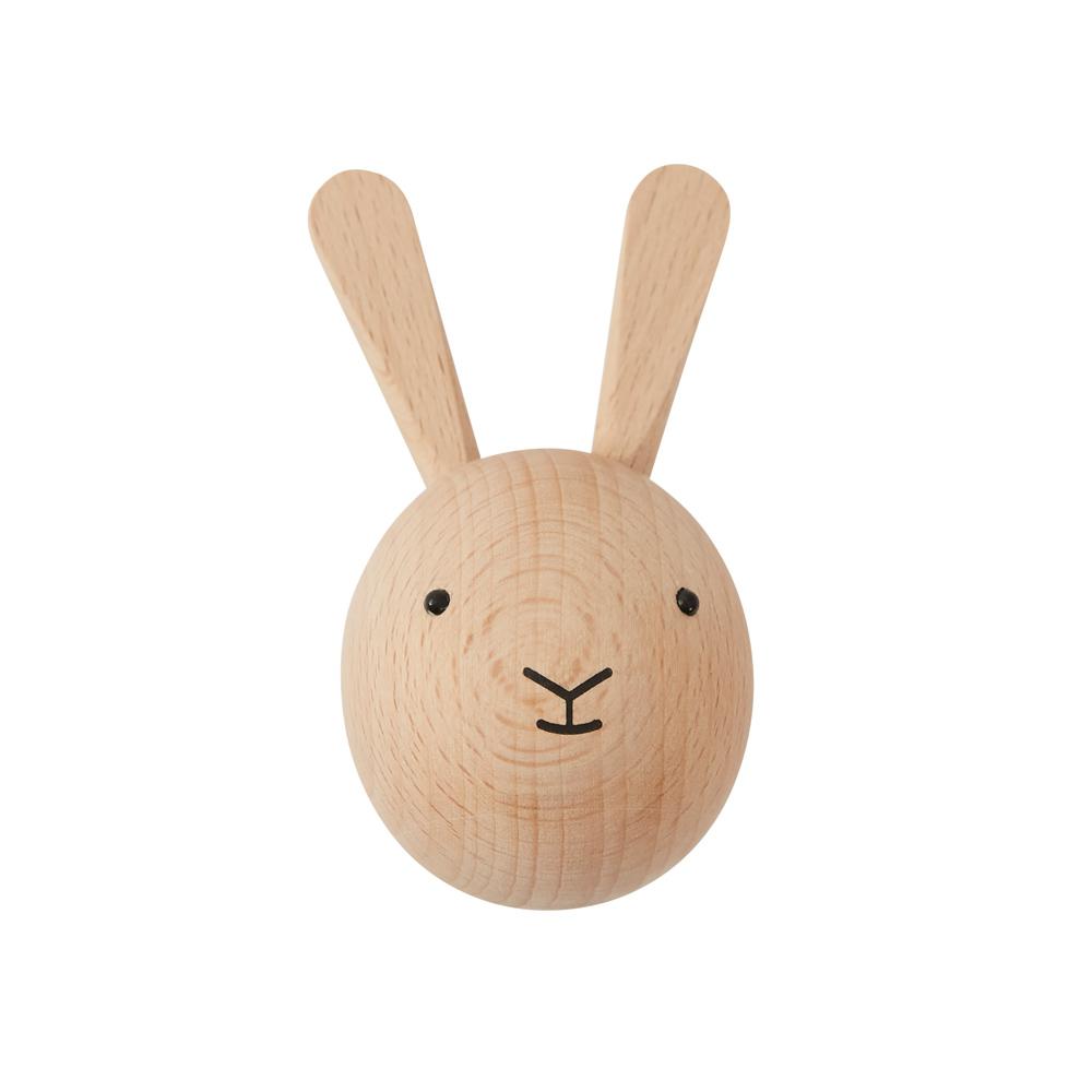 Mini Wall Hook - Rabbit Wall Hooks OYOY   