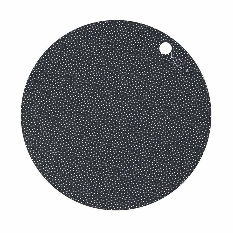 Placemat Dot - 2 Pcs/Pack - Dark Grey