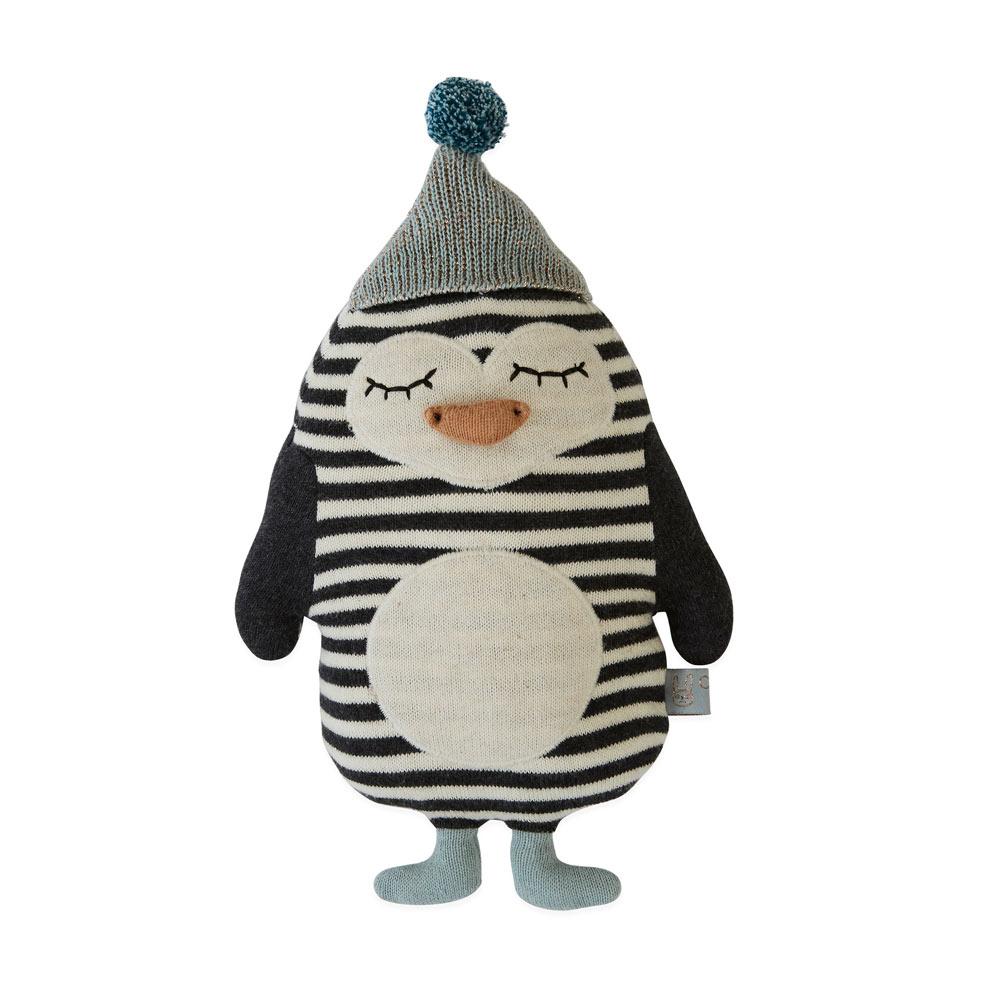 Darling Cushion - Baby Bob Penguin Stuffies OYOY   