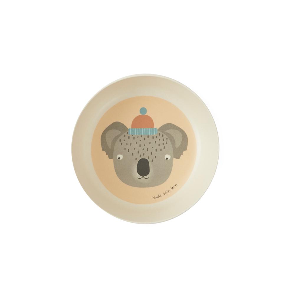 Hathi Bamboo Tableware Set - Offwhite Baby Essentials OYOY   