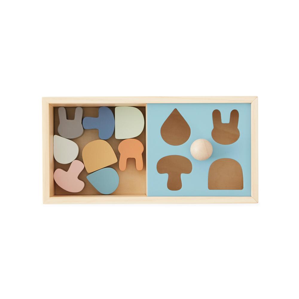 Wooden Puzzle Box - Nature Wooden Puzzle OYOY   