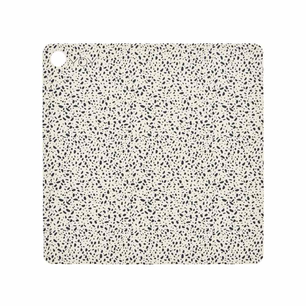 Placemat Terrazzo - 2 Pcs/Pack - Offwhite Feeding OYOY   