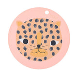 Placemat Snow Leopard - Coral