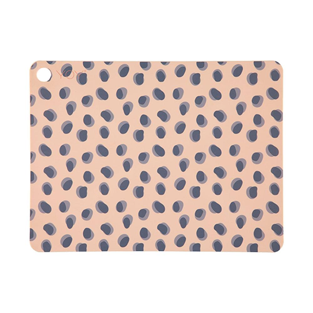 Placemat Leopard Dots - 2 Pcs/Pack - Camel Feeding OYOY   