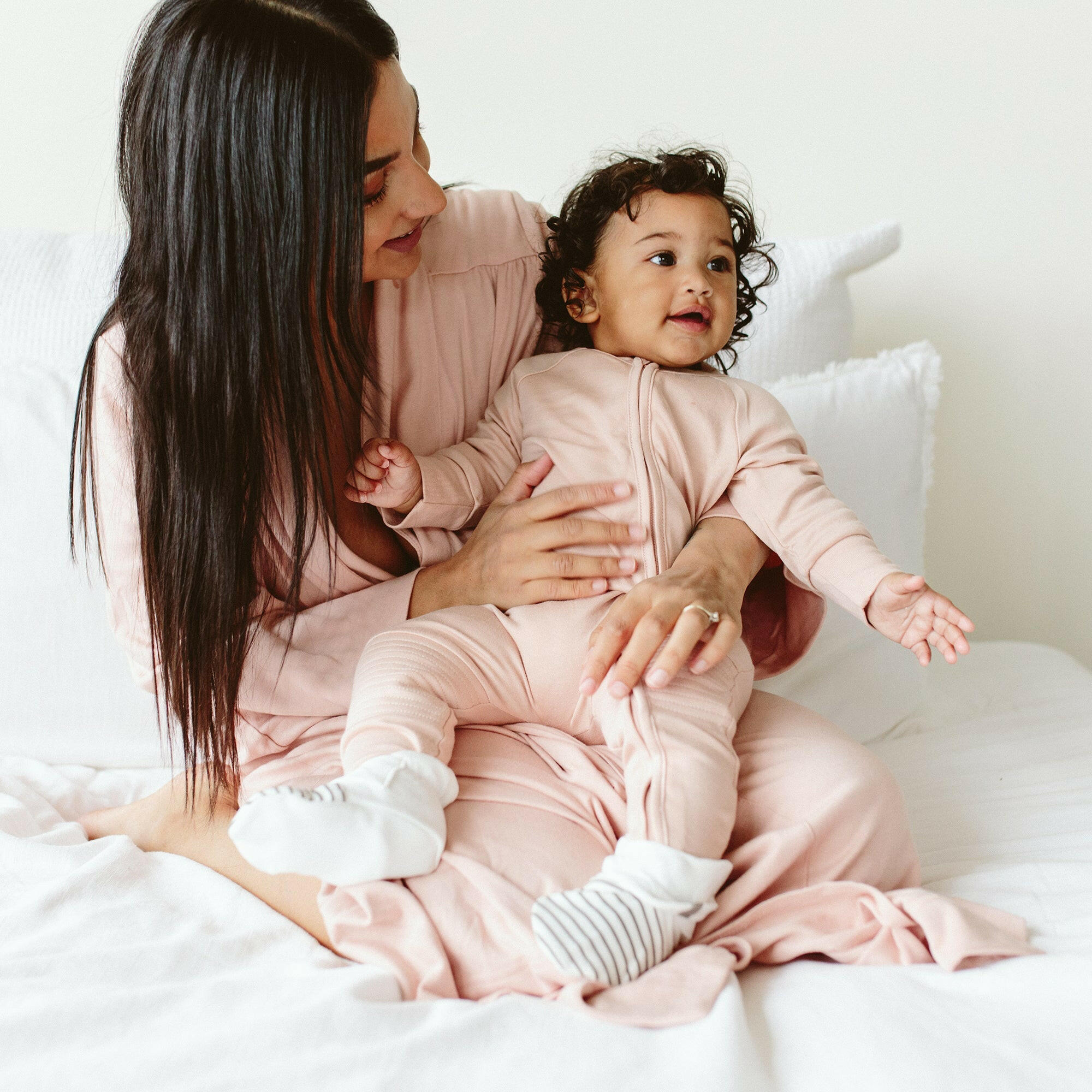 ZIPPER JUMPSUIT | ROSE Zipper Jumpsuits goumikids   