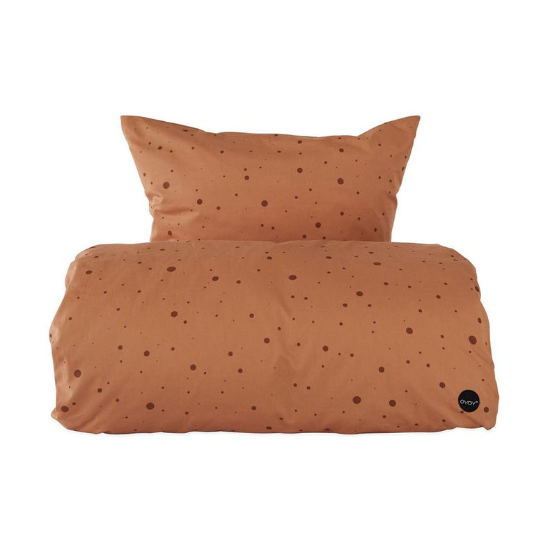 Dot Bedding - Adult - Caramel