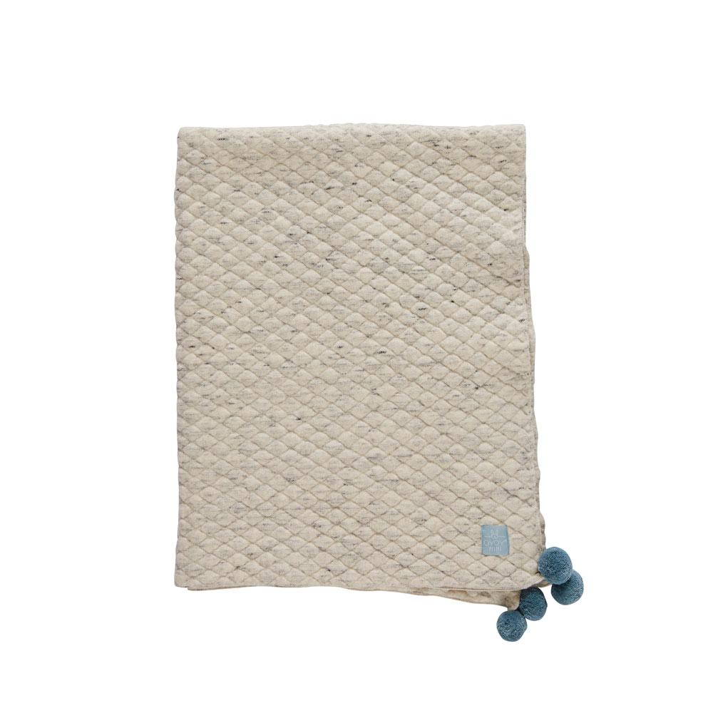 Kami Baby Blanket - Light Grey  OYOY   